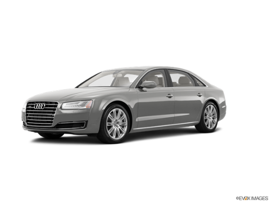 2016 Audi A8 L in Florett Silver Metallic