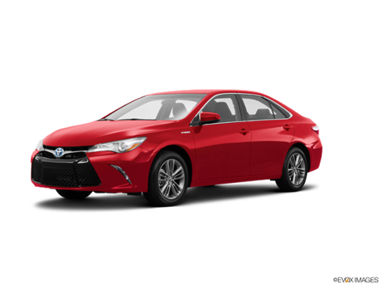 2016 Toyota Camry Hybrid in Ruby Flare Pearl