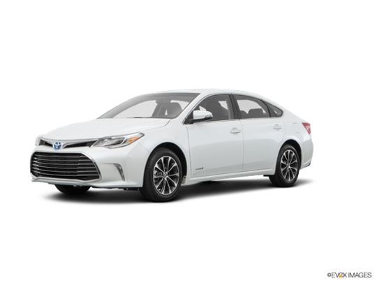 2016 Toyota Avalon Hybrid in Blizzard Pearl