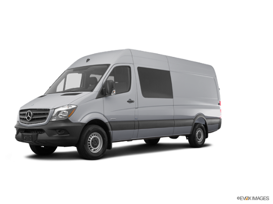 2016 Mercedes-Benz Sprinter Crew Vans in Pearl Silver Metallic