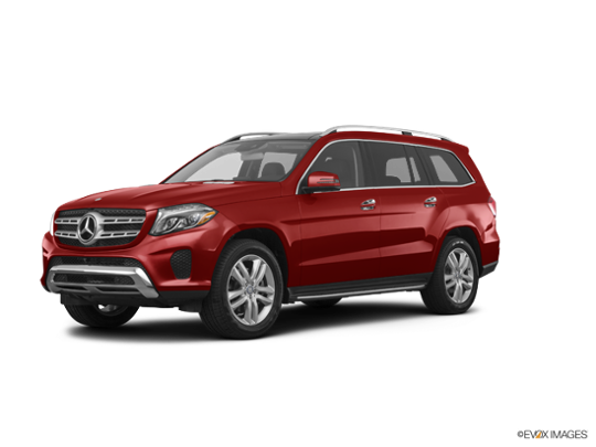 2017 Mercedes-Benz GLS in designo Cardinal Red Metallic
