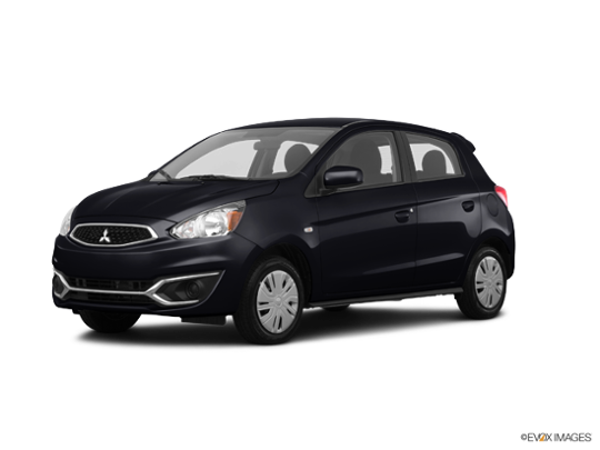 2017 Mitsubishi Mirage in Mystic Black