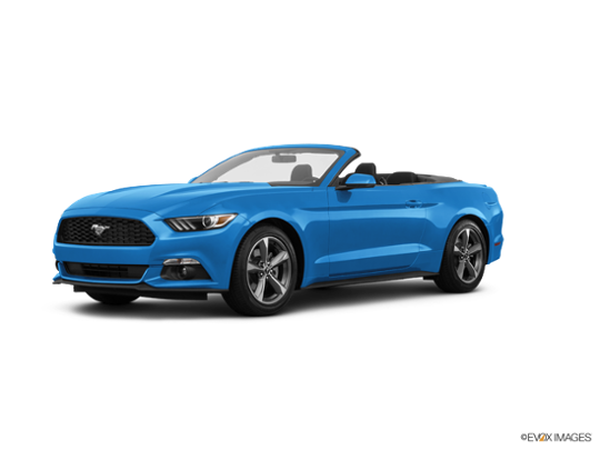 2017 Ford Mustang in Grabber Blue