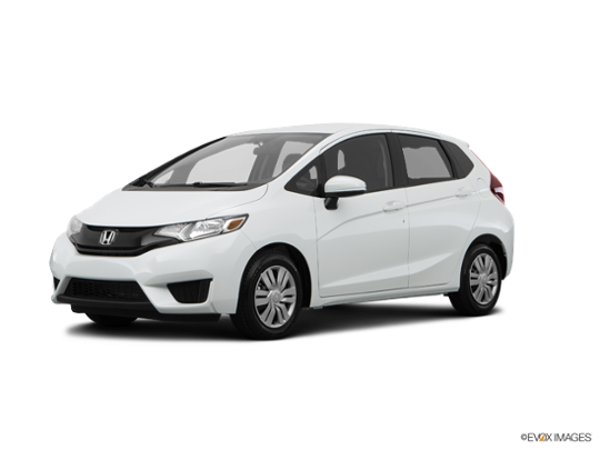 2017 Honda Fit in White Orchid Pearl
