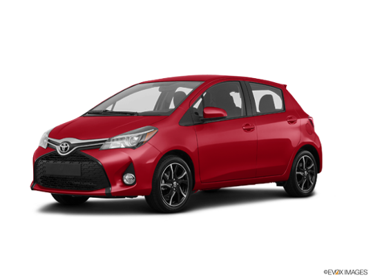 2017 Toyota Yaris in Barcelona Red Metallic