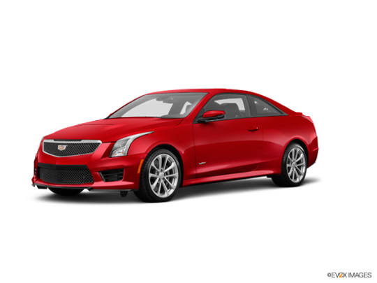 2017 Cadillac ATS-V Coupe in Red Obsession Tintcoat