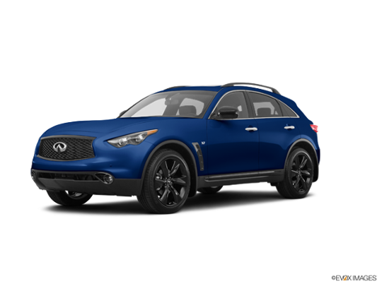 2017 INFINITI QX70 in Iridium Blue