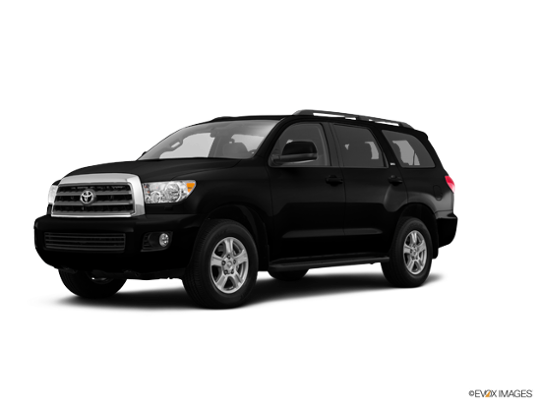 2017 Toyota Sequoia in Black