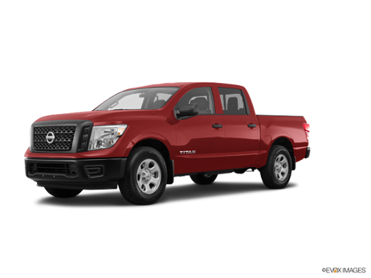 2017 Nissan Titan in Cayenne Red