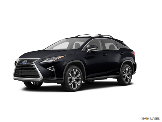 2017 Lexus RX 450h in Obsidian