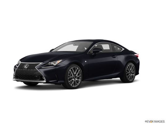 2017 Lexus RC Turbo in Obsidian