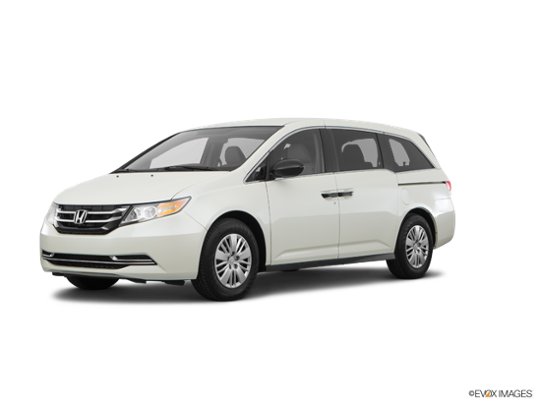 2017 Honda Odyssey in White Diamond Pearl