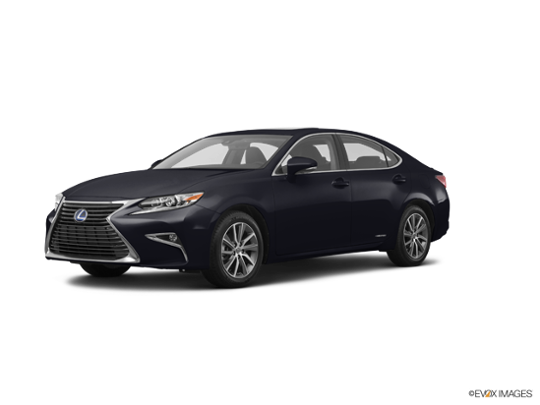 2017 Lexus ES 300h in Obsidian