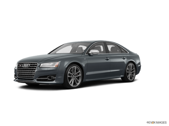 2017 Audi S8 plus in Daytona Gray Pearl Effect