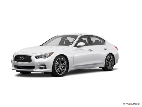 2017 INFINITI Q50 Hybrid in Pure White
