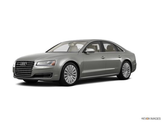 2015 Audi A8 in Floret Silver Metallic