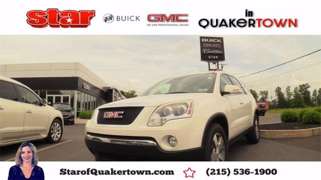 2012 GMC Acadia Vehicle Photo in QUAKERTOWN, PA 18951-2312