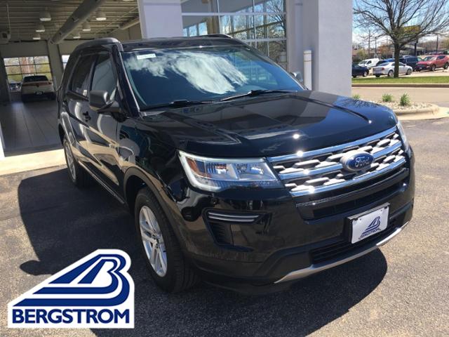 Shadow Black 18 Ford Explorer For Sale At Bergstrom Automotive Vin 1fm5k8dh1jga