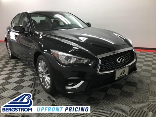 A 2019 INFINITI Q50 in Appleton WI dealer Bergstrom INFINITI of
