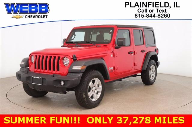 2018 Jeep Wrangler Unlimited Vehicle Photo in Plainfield, IL 60586-5132