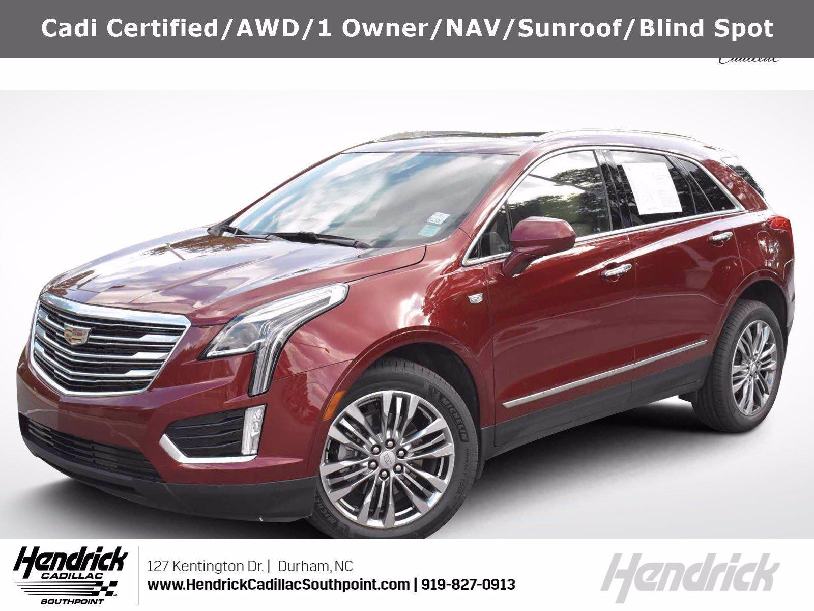 Certified Red Passion Tintcoat 2018 Cadillac Xt5 Premium Luxury Awd Awd 4dr Premium Luxury For Sale In Durham Nc Hendrick Cadillac Southpoint 1gyknfrs5jz142529