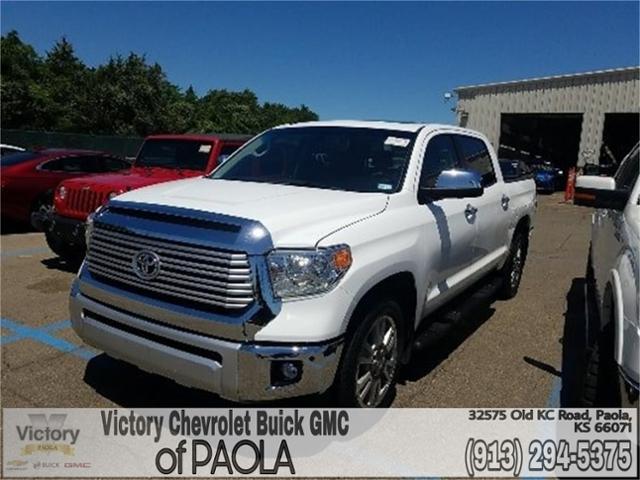 2014 Toyota Tundra 4wd Truck For Sale In Paola 5tfaw5f14ex389367 Victory Chevrolet Buick Gmc