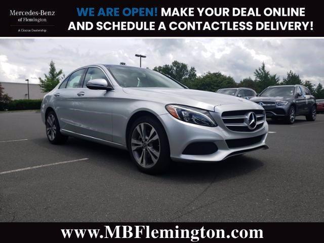 Iridium Silver Metallic 2018 Mercedes Benz C Class For Sale At Ciocca Dealerships Vin Wddwf4kb4jr411595