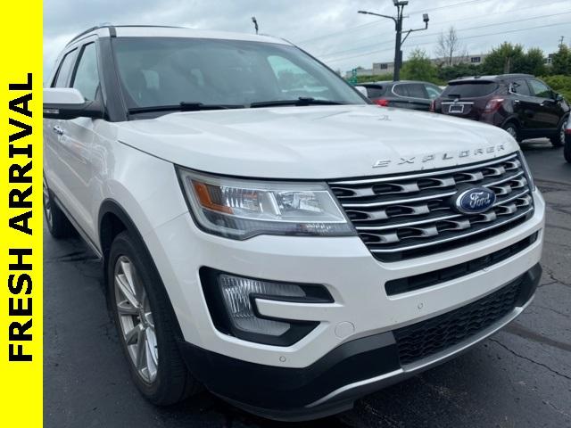 Used Oxford White 2016 Ford Explorer In Jackson Mi Up7999b