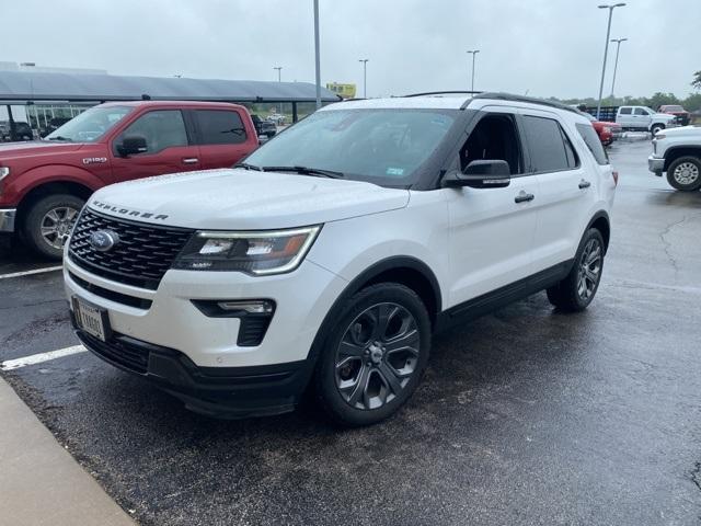 Pre Owned 18 Ford Explorer Sport 4wd