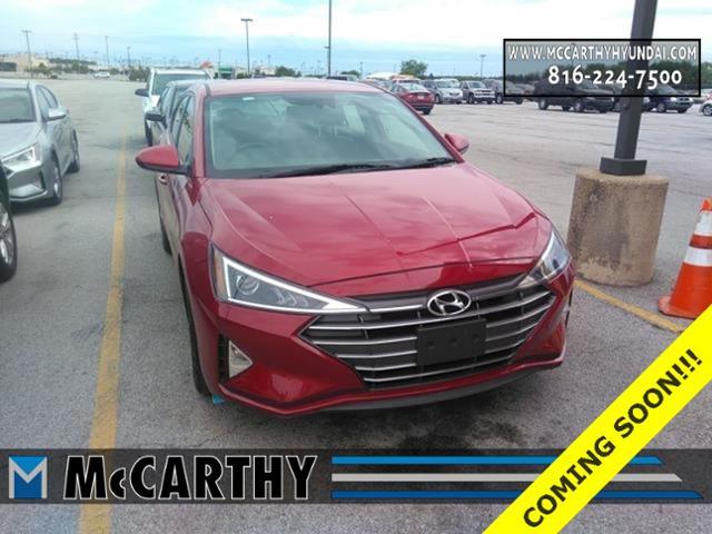 Used 2020 Scarlet Red Pearl Hyundai Elantra For Sale In Overland Park 5npd84lf7lh540972