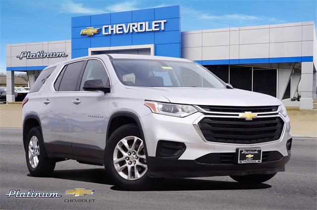 Used Silver Ice Metallic 2018 Chevrolet Traverse Awd 1ls For Sale At Platinum Ford In Terrell Cta073