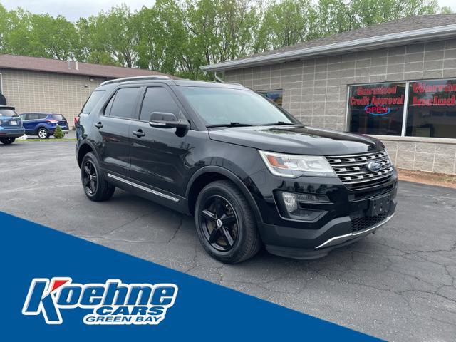 Shadow Black 16 Ford Explorer 4wd 4dr Xlt With Photos For Sale At Koehne Cars Vin 1fm5k8d85ggb