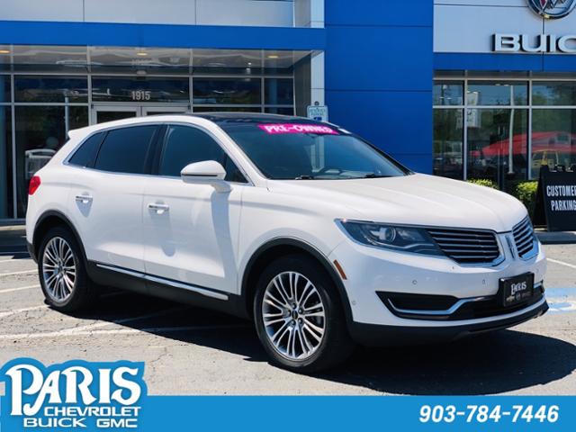 2016 LINCOLN MKX Vehicle Photo in Paris, TX 75460