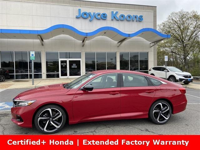 2021 Honda Accord Sedan Vehicle Photo in Manassas, VA 20109