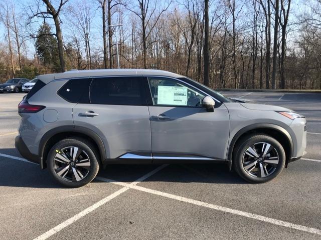 Boulder Gray Pearl 2021 Nissan Rogue AWD SL for Sale at Criswell Auto