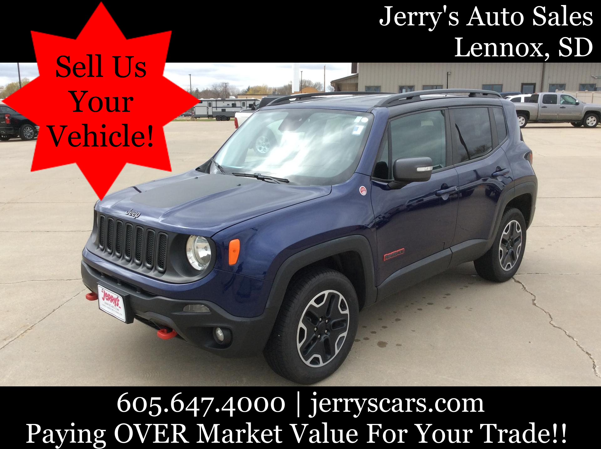 16 Jeep Renegade For Sale In Lennox Zaccjbct1gpd795 Jerry S Auto Group