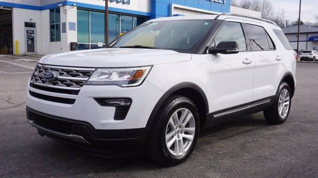 18 Ford Explorer Xlt 4wd In Oxford White For Sale In Oh 1fm5k8dh1jga902