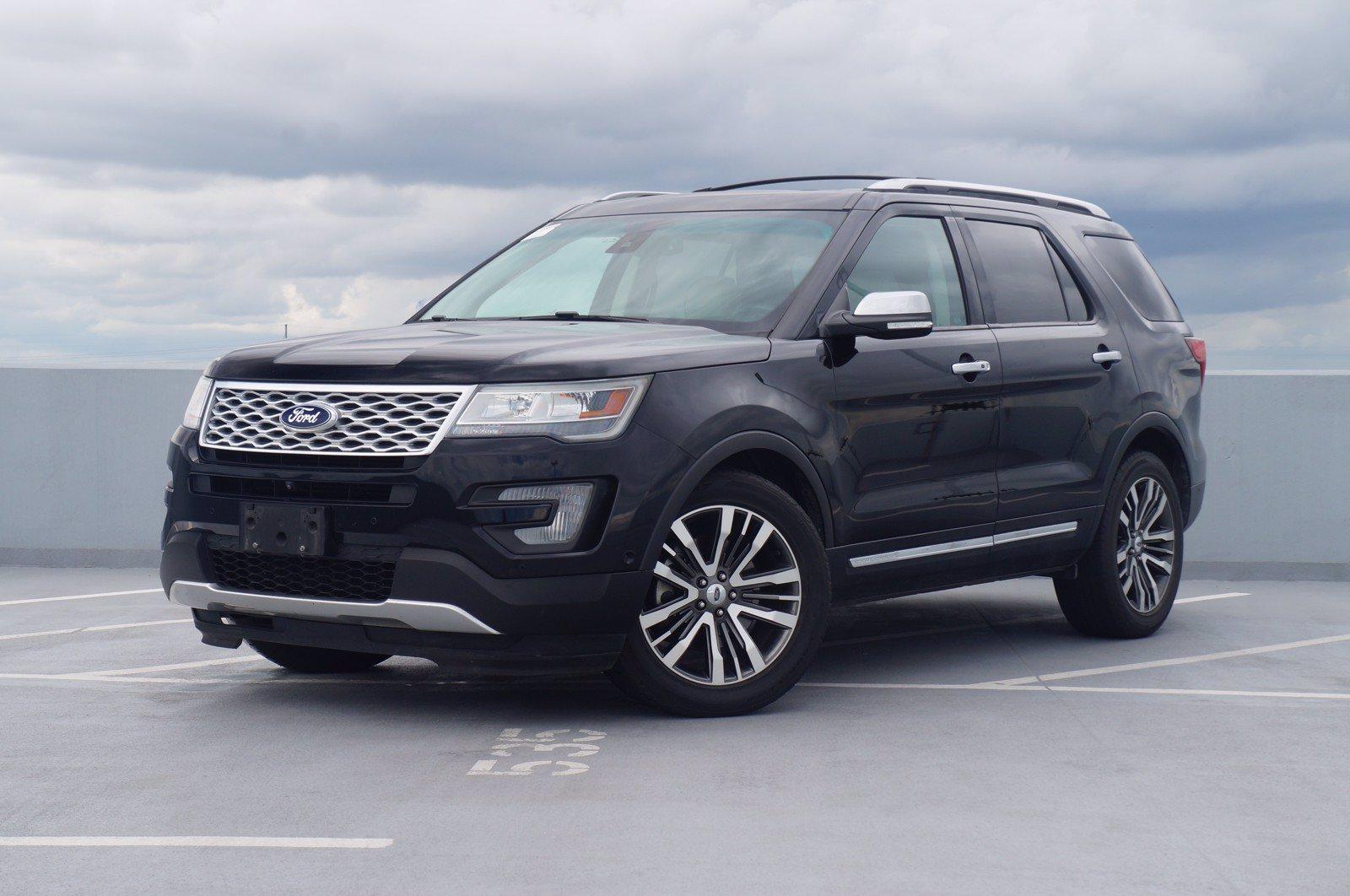 Used 16 Ford Explorer Shadow Black With Photos 4wd 4dr Platinum 1fm5k8ht4ggb