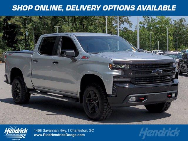 Used Truck 2020 Silver Ice Metallic Chevrolet Silverado 1500 Lt Trail Boss For Sale In Nc Skum00560a