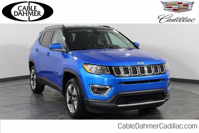 Used Laser Blue 18 Jeep Compass Suv For Sale In Independence Mo Ct1285