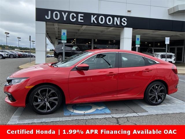 2021 Honda Civic Sedan Vehicle Photo in Manassas, VA 20109