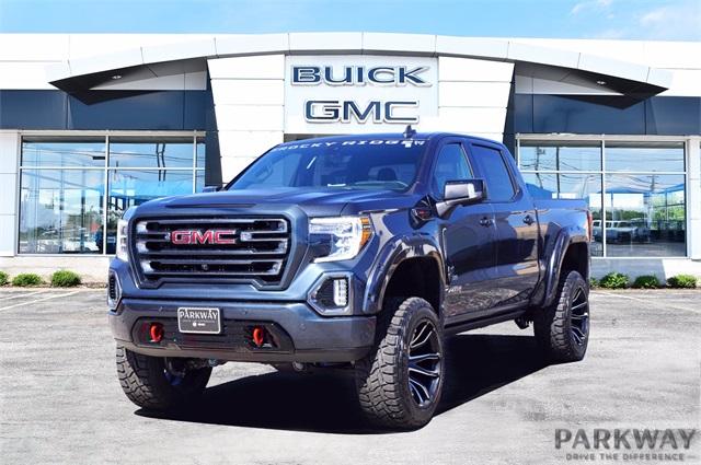 Dark Sky Metallic 2021 Gmc Sierra 1500 Truck For Sale At Gilchrist Automotive 1gtp9eel4mz194165