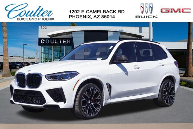 Alpine White 2023 BMW X5 M AWD SUV / Crossover All-Wheel Drive Automatic