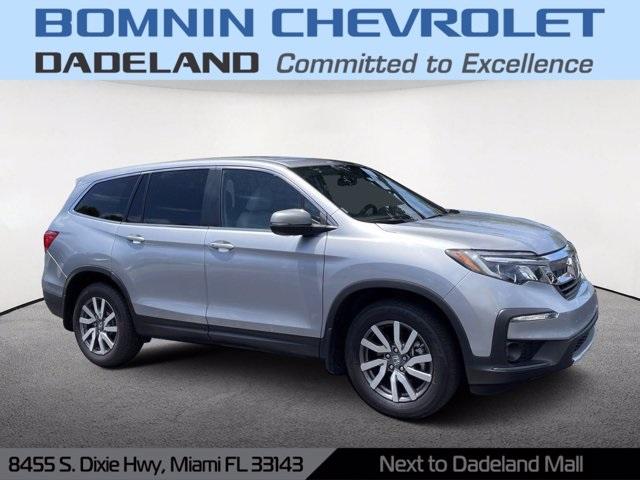 Used 2020 Lunar Silver Metallic Honda Pilot Ex L For Sale In Miami Gladeview 5fnyf5h5xlb011365