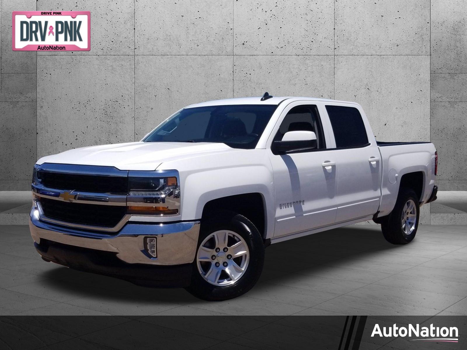 Used Summit White 2017 Chevrolet Silverado 1500 Crew Cab Short Box 2 Wheel Drive Lt For Sale In Gilbert Az