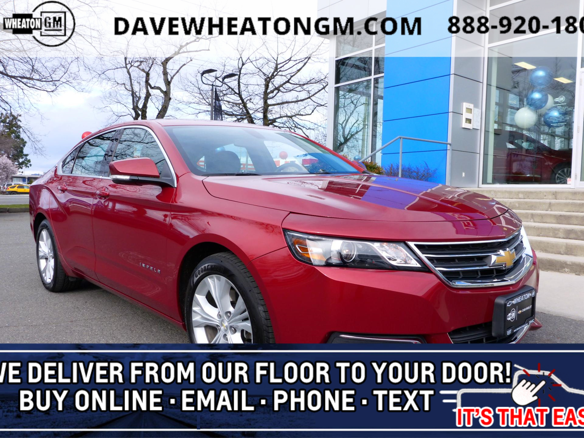2014 Chevrolet Impala For Sale At Wheaton Chevrolet Buick Gmc Victoria Bc