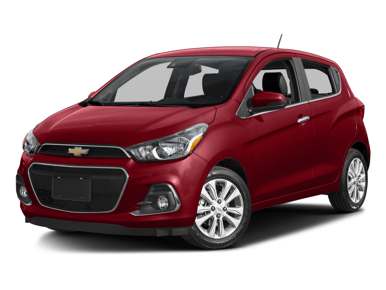 Chevrolet Spark на белом фоне