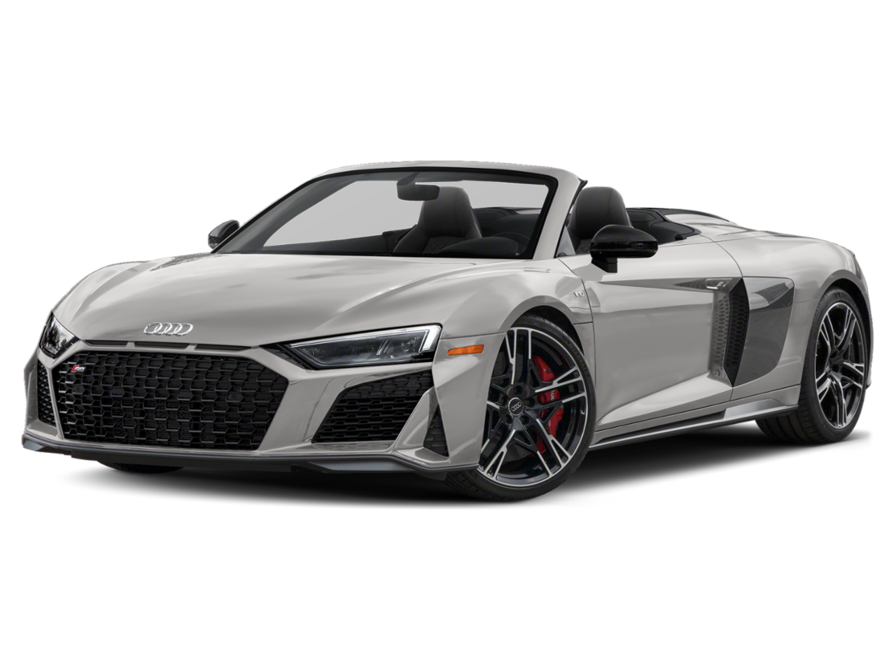 R8 Spyder V10 Florett Silver Metallic