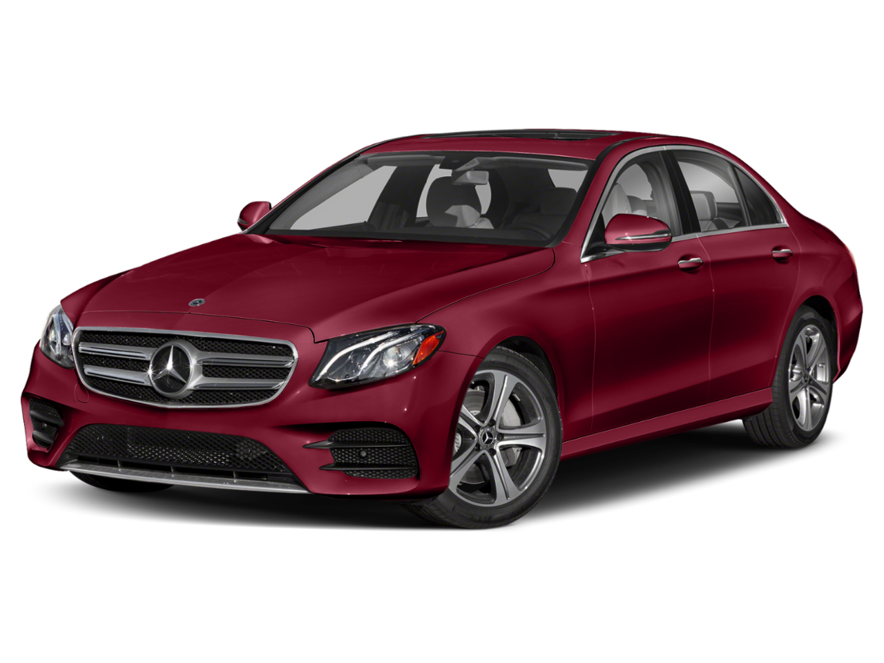 E-Class E 350 designo Cardinal Red Metallic