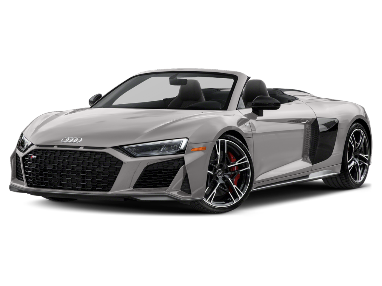 R8 Spyder V10 Florett Silver Metallic